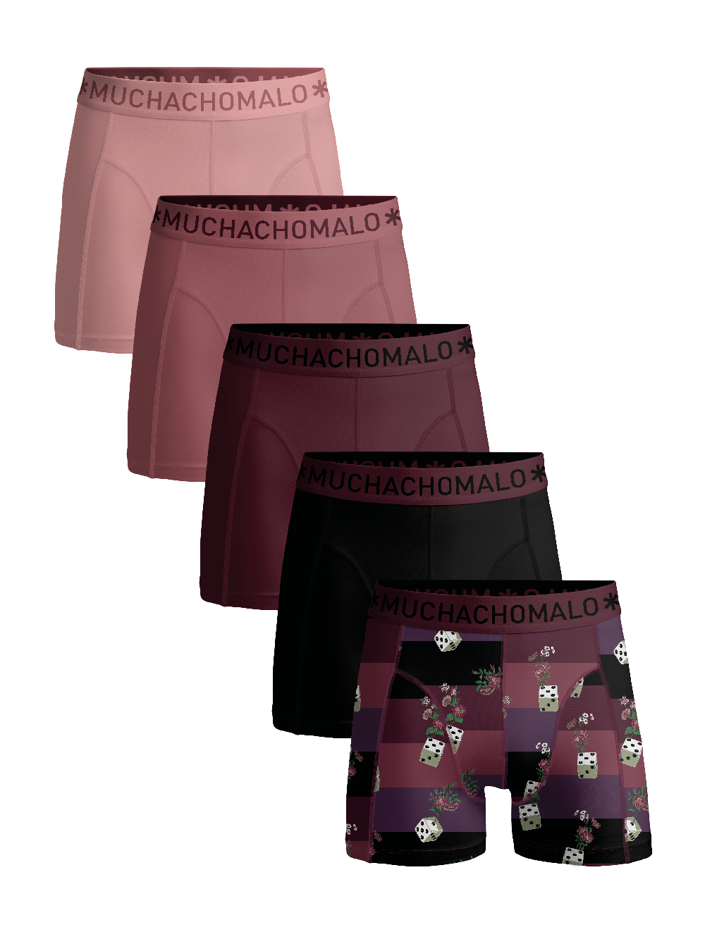 Thumbnail - Muchachomalo Herren Boxershorts - 5er Pack - Herrenunterwäsche