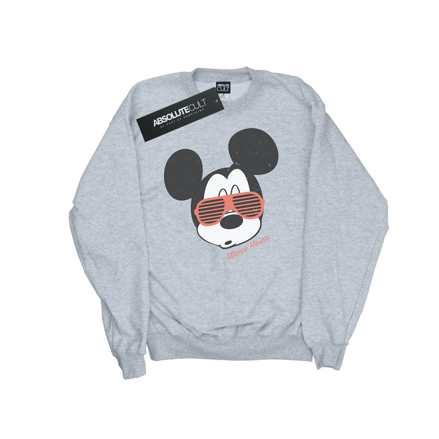 Thumbnail - Disney - "Mickey Mouse Sunglasses" Sweatshirt für Herren (Grau)