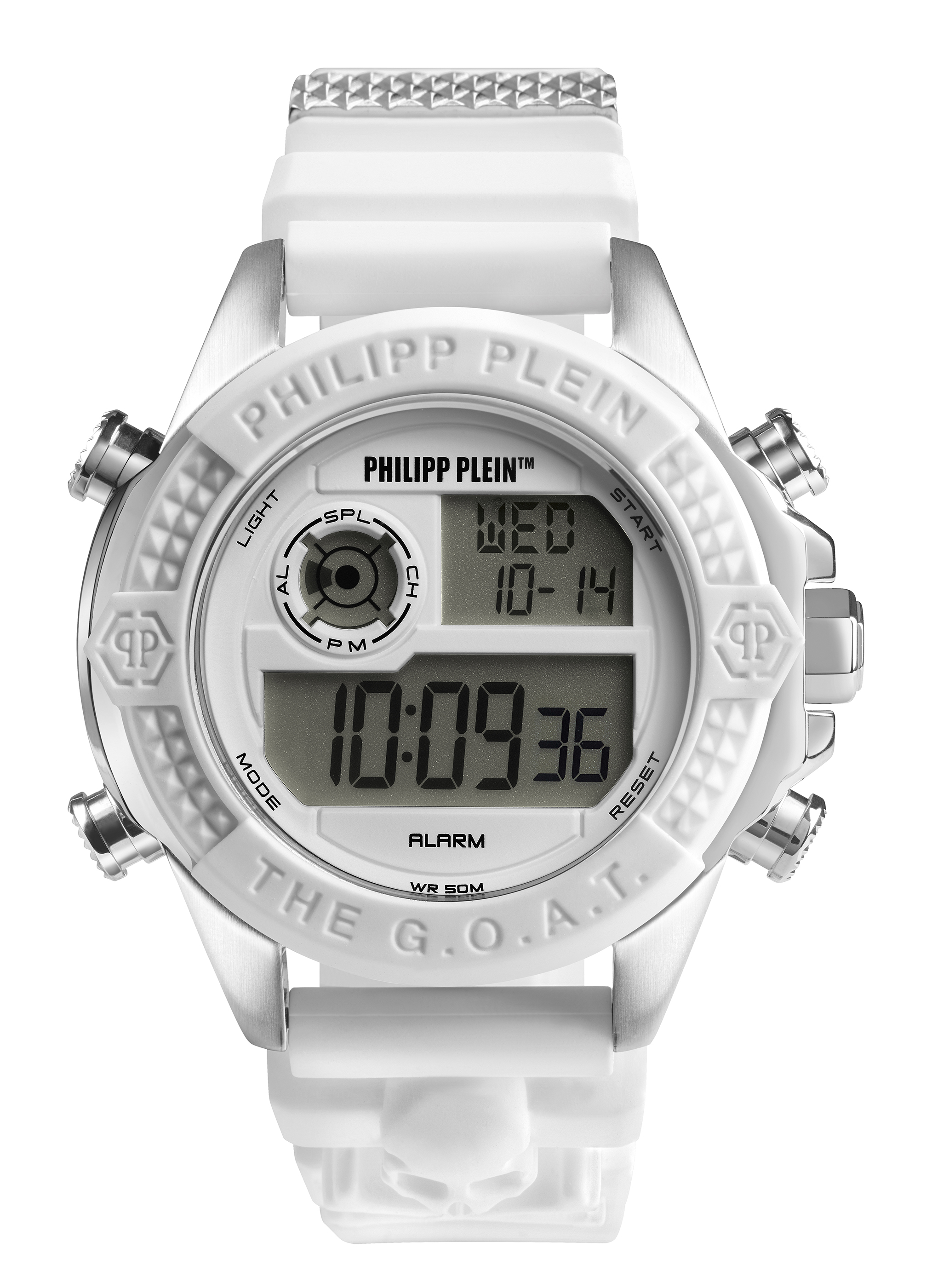 The G.o.a.t. Unisex Vit Klocka PWFAA0121