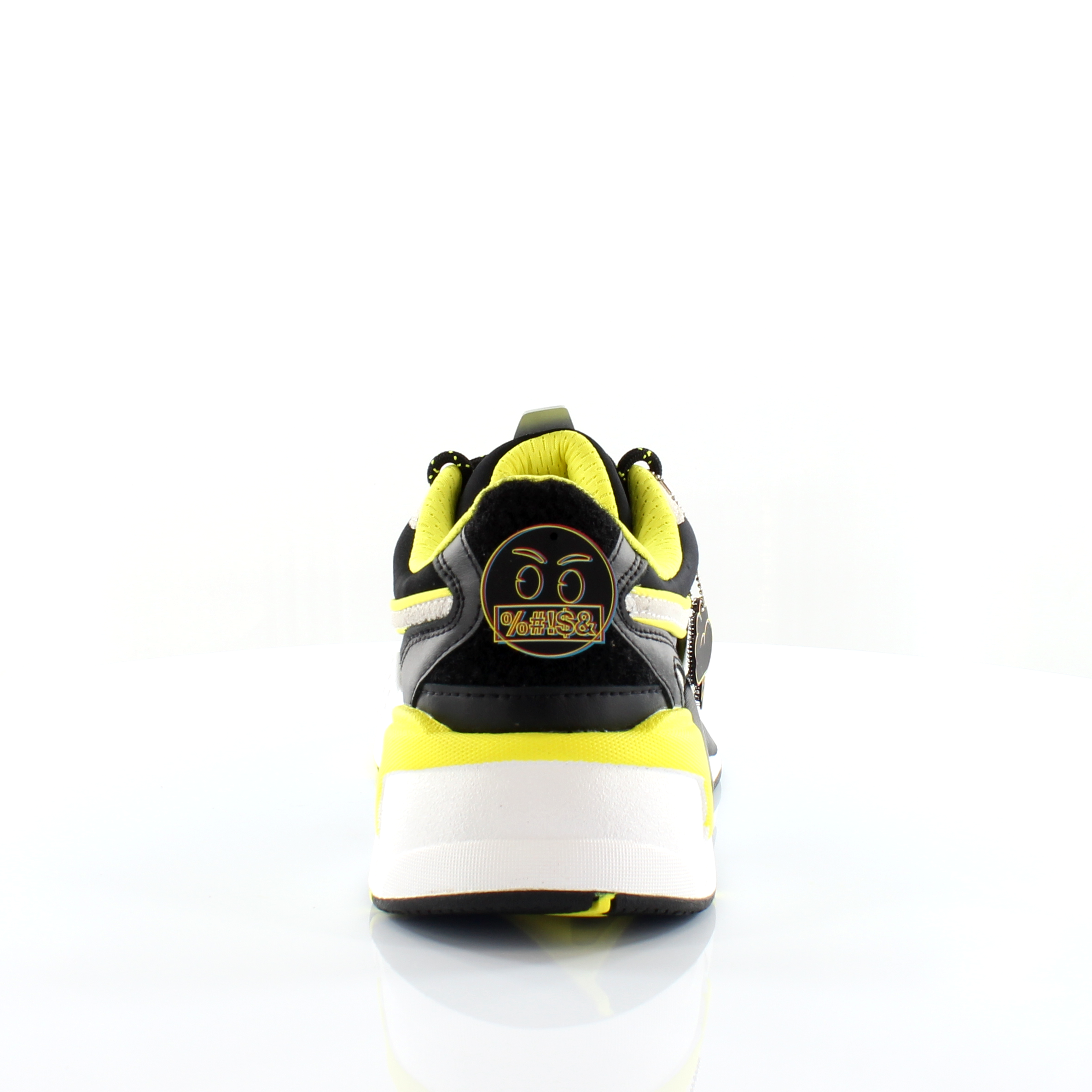 Puma RS-X3 x Emoji Svart Snörning Herr Träningsskor 374819 01 – bild 2