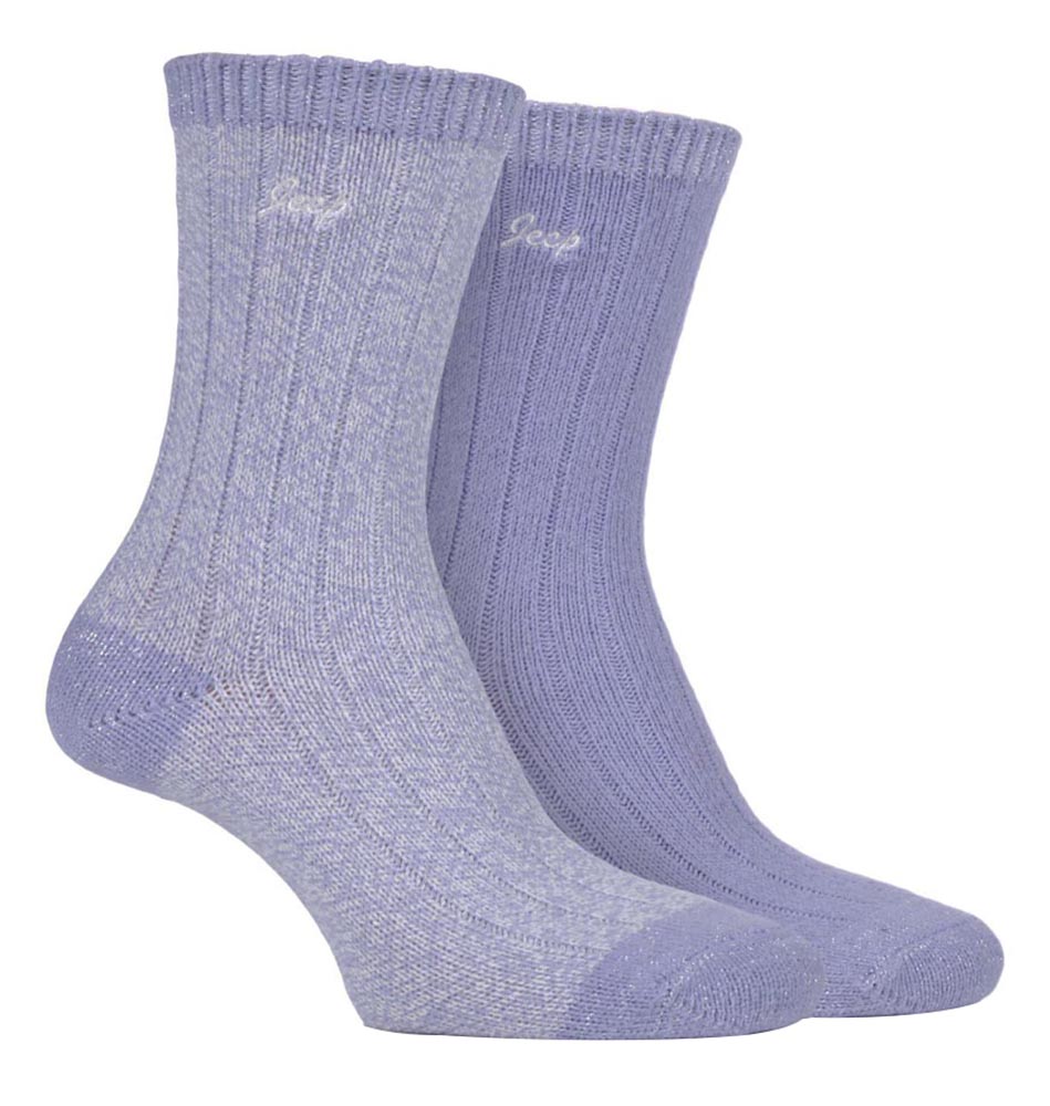 Thumbnail - Jeep - 2er-Pack Damen Supersoft Wanderstiefel Socken