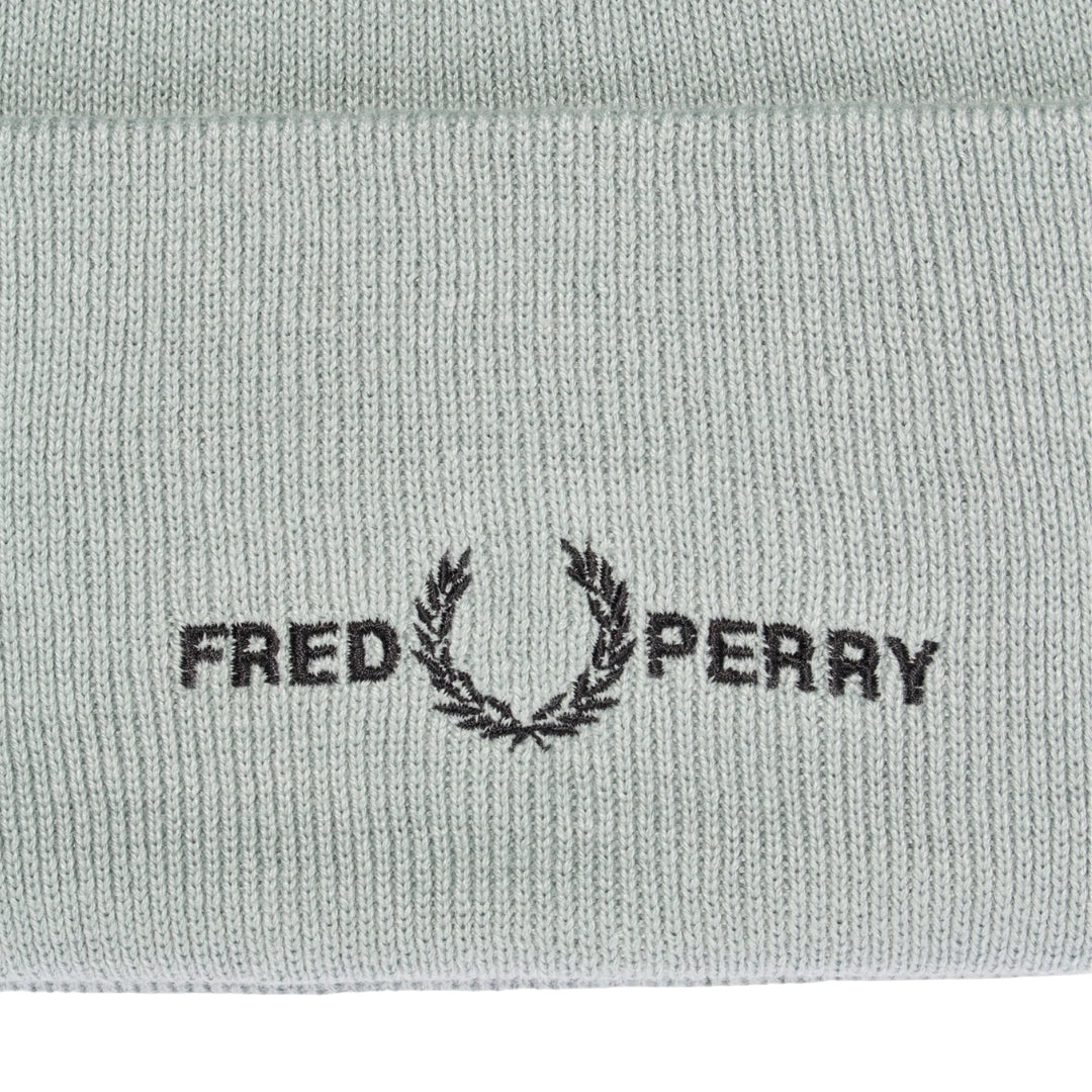 Fred Perry cuff Beanie Graphic Beanie Black Cuff mössor dam – bild 3