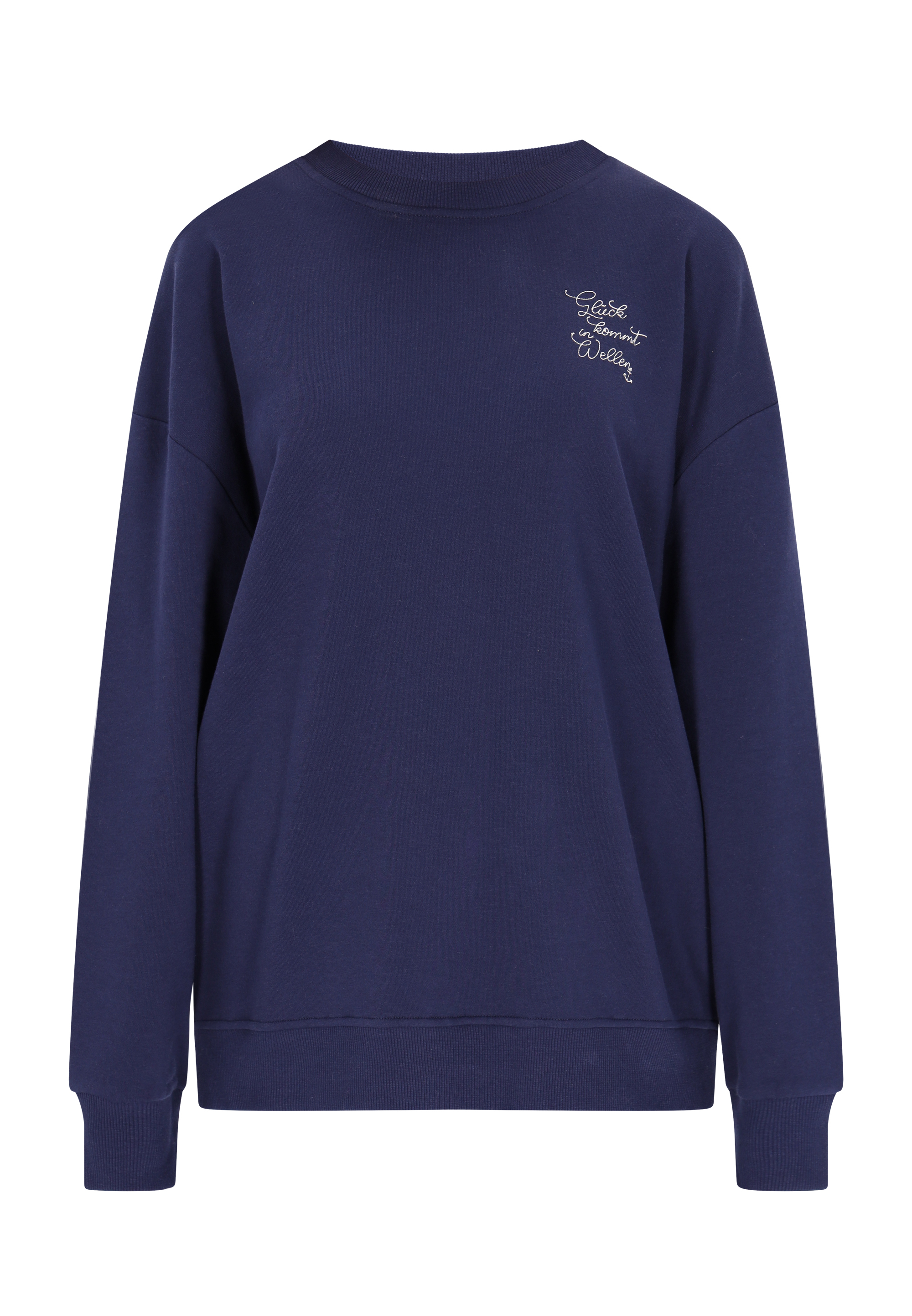 Dreimaster Sweatshirt Dames marine