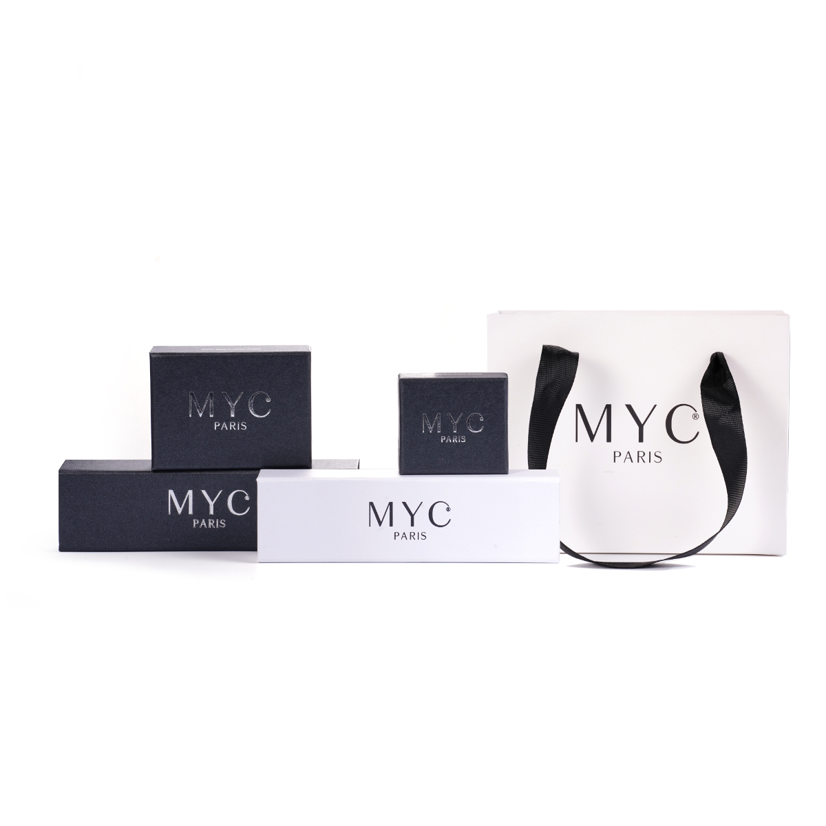 MYC Paris 5 överraskningsjuveler i en presentförpackning Silver och kristall armband dam – bild 2