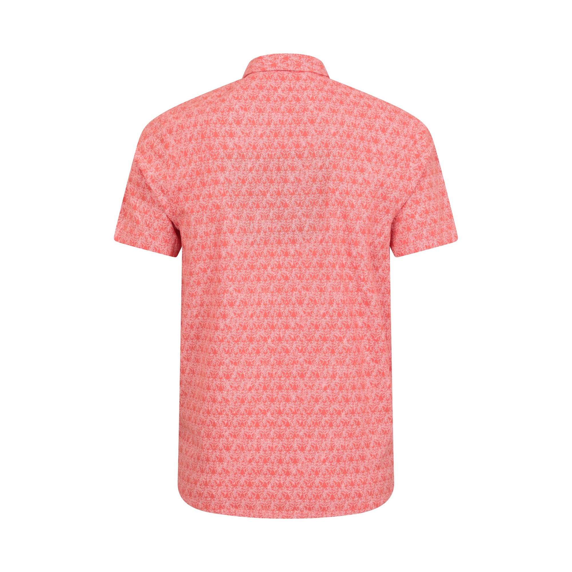 Mountain Warehou Mens Preston Illustration Leaves Shirt (Coral) skjortor & blusar herr – bild 2