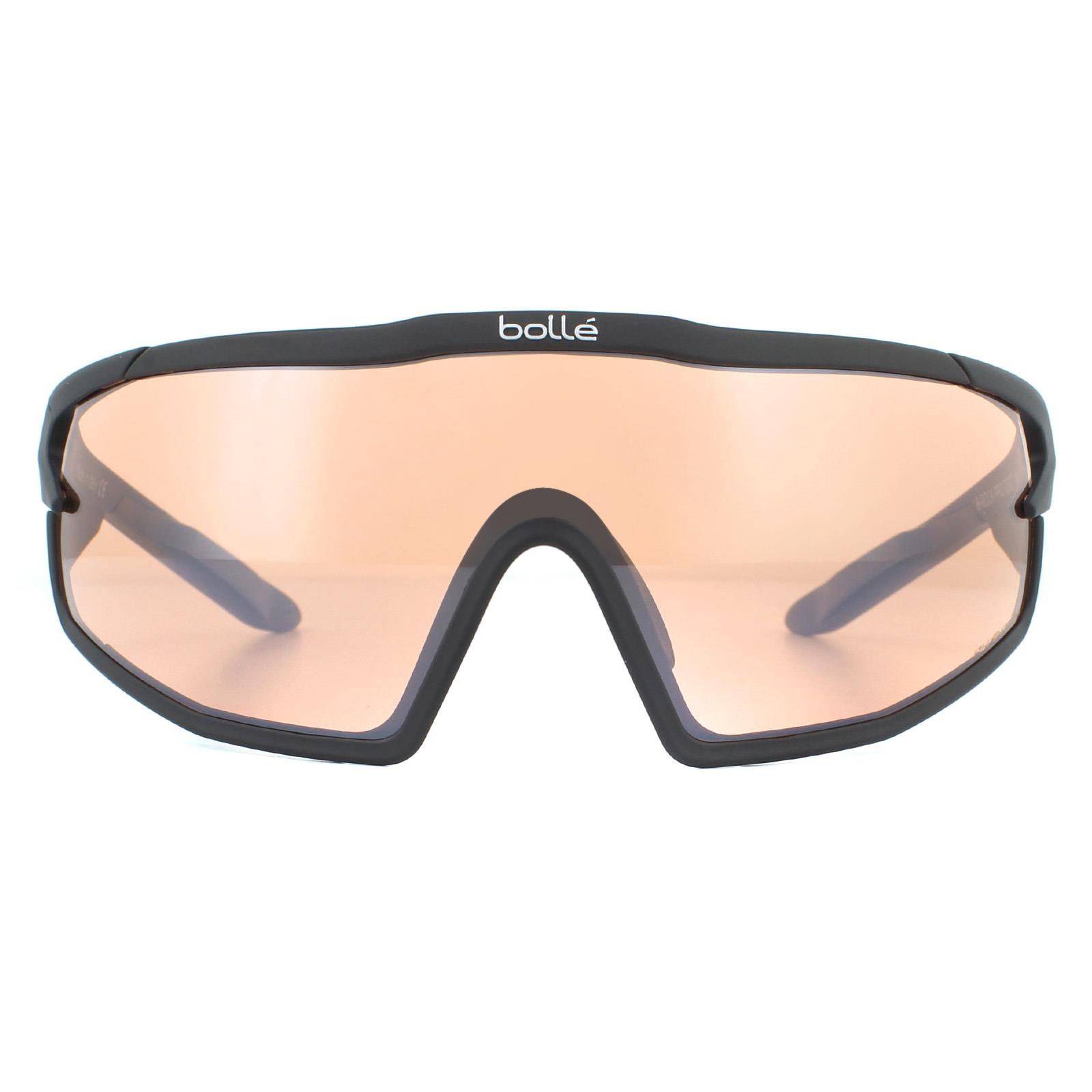 Thumbnail - Bolle Sonnenbrille B-Rock Pro 12627 Matte Black Phantom Vermillon Gun Photochromic