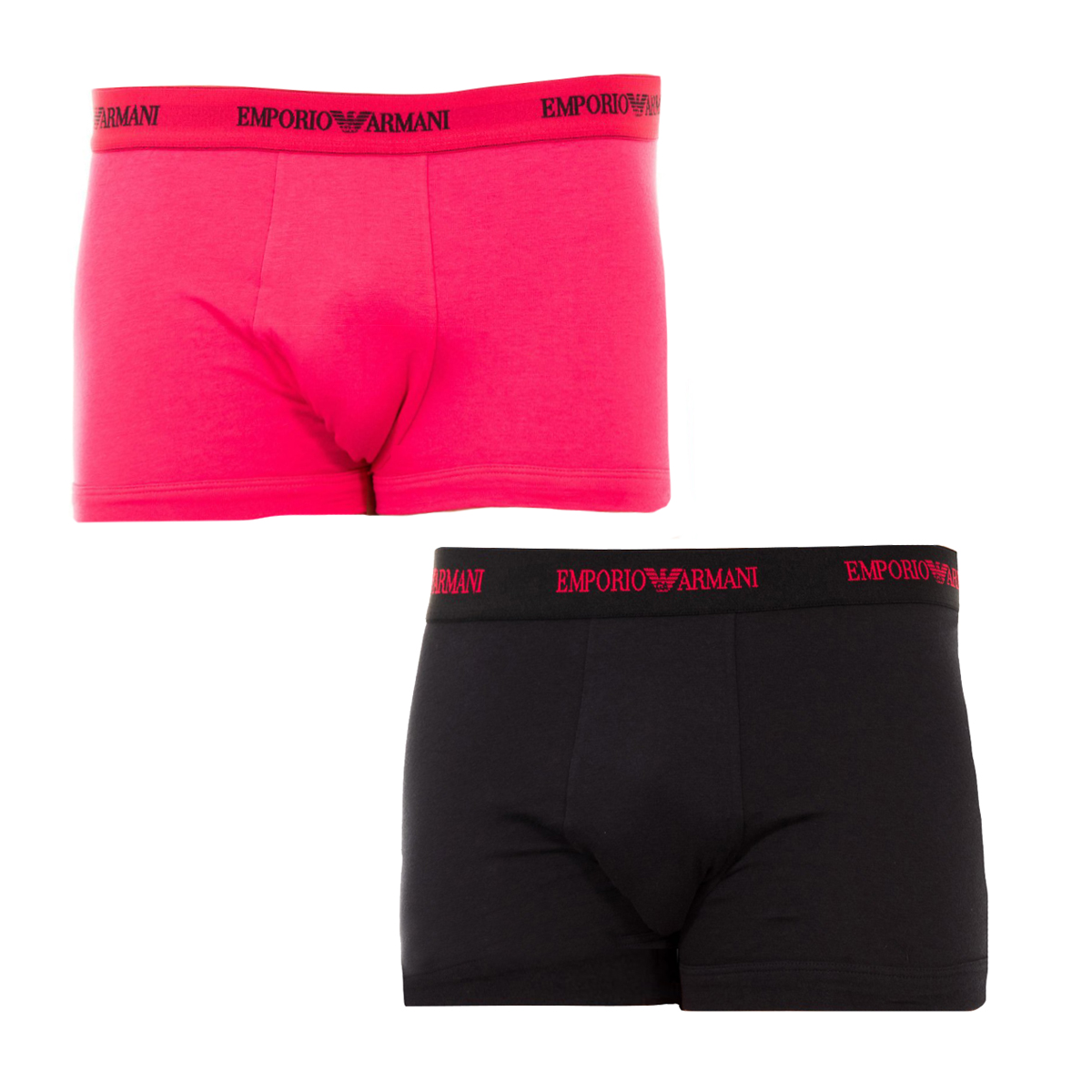 Thumbnail - Pack-2 Retro Boxershorts aus elastischer Baumwolle 111210-5A717 Männer