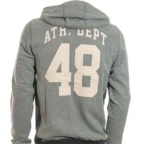 Puma Mens Varsity Zip Through Hoody Grå Sweat Hooded Jacka 566954 03 P4C herr – bild 2