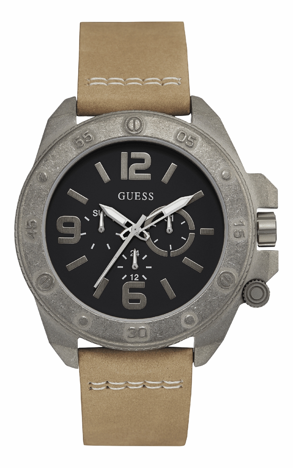 Thumbnail - Guess Herrenuhr Quartz Grau