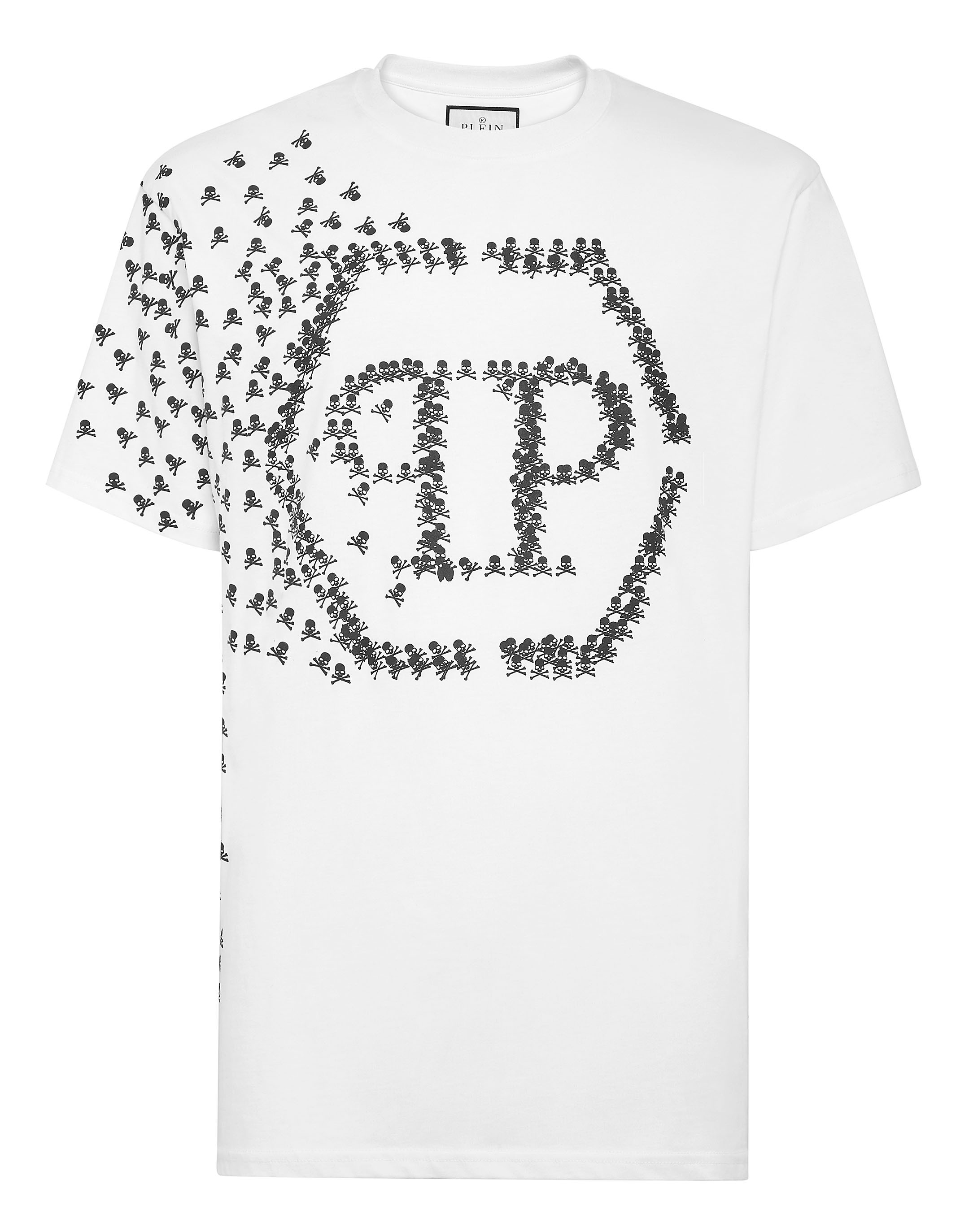 Philipp Plein T-shirt Rund Hals Skull&Bones herr – bild 2