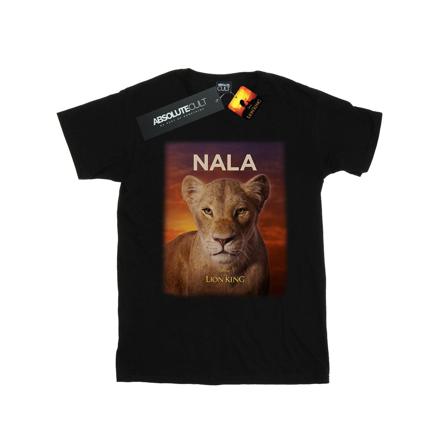 Disney - "The Lion King Movie Nala Poster" T-Shirt für Herren (Schwarz)