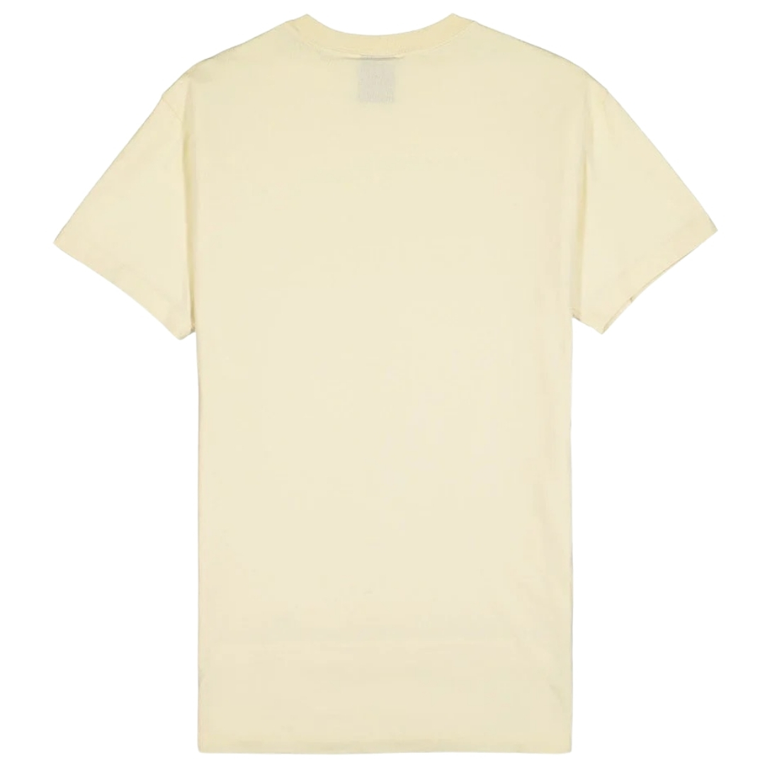 NIKE Swoosh Logo Loose Fit Cream T-shirt dam – bild 2