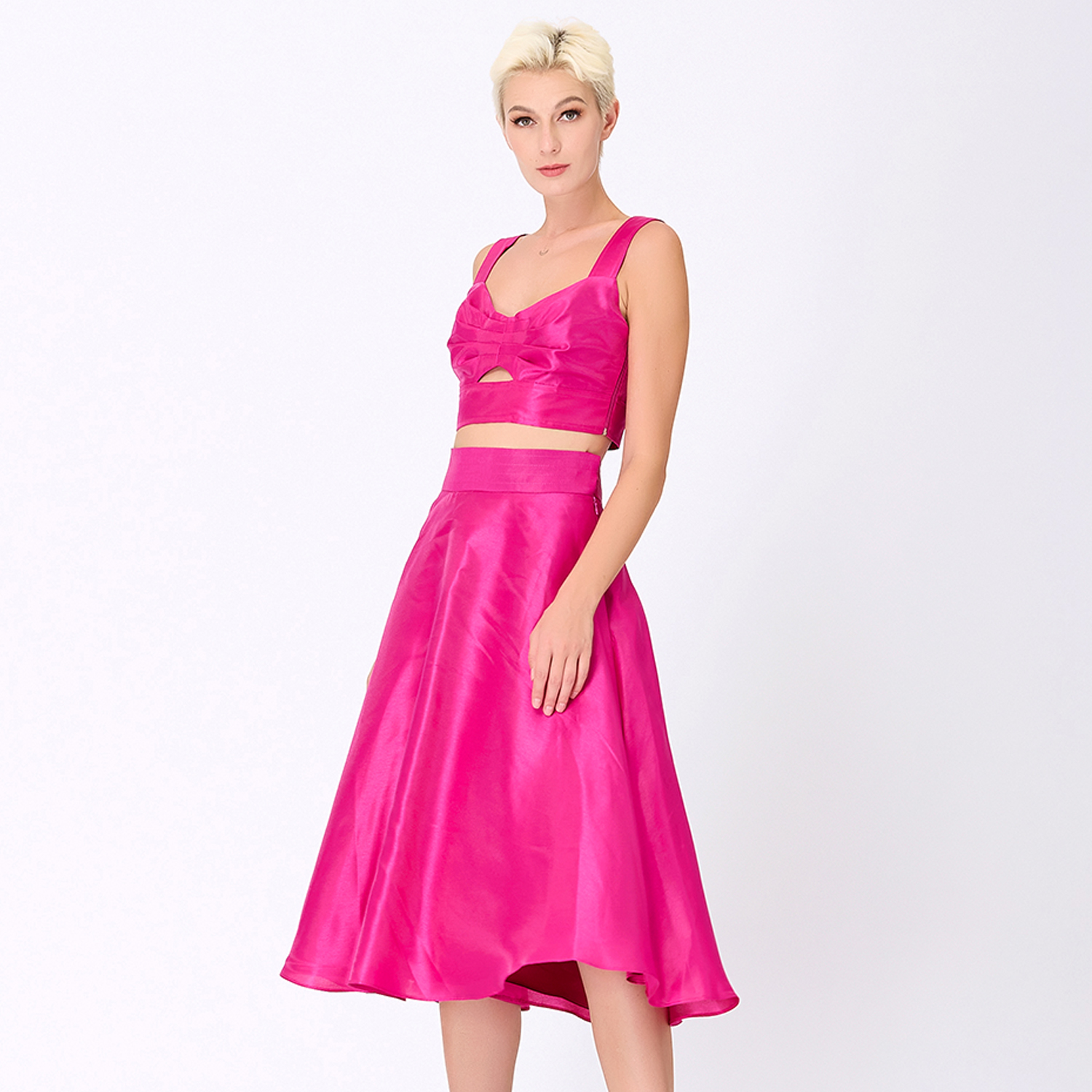 Smart & Joy Taffeta topp - BH dam – bild 2