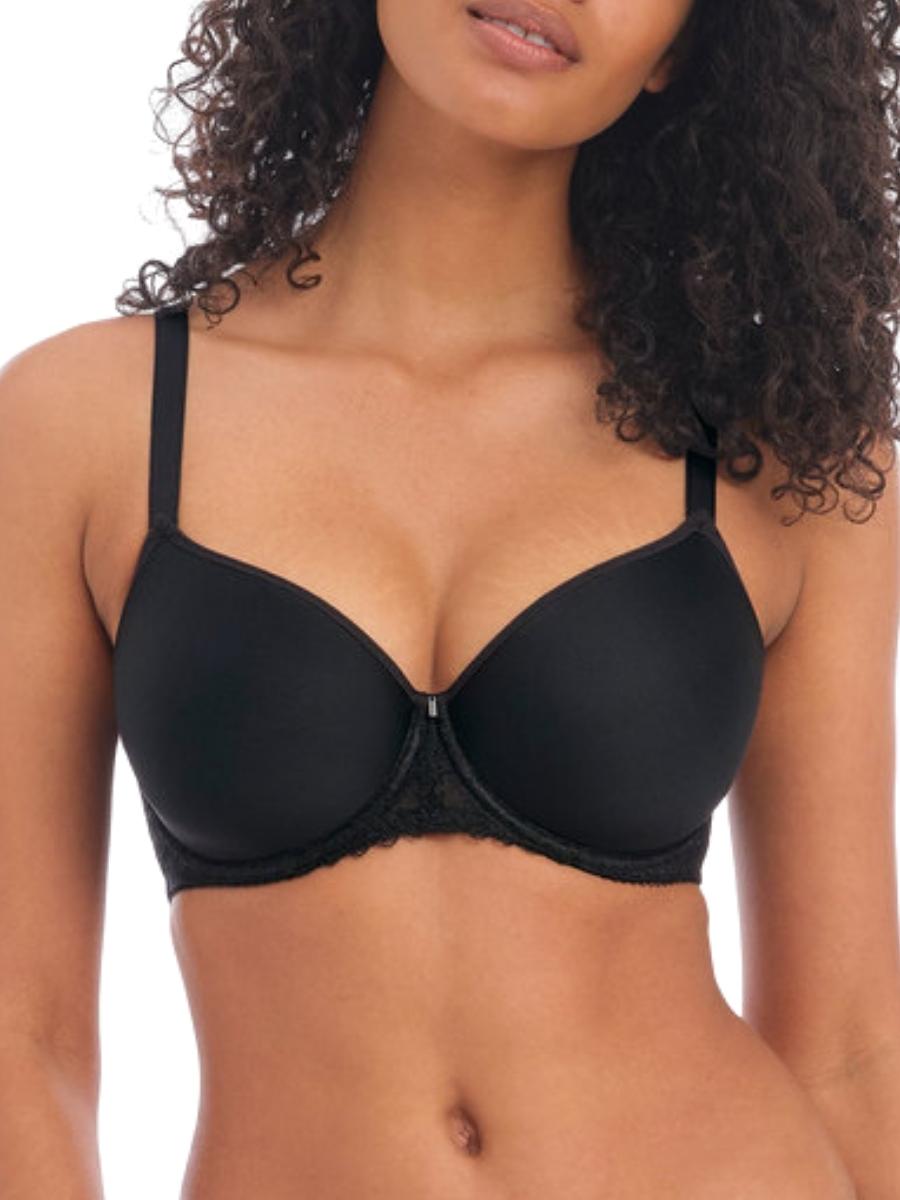 Freya Womens Signature Moulded Spacer Bra - Black Material_polyamide - Size 32DD