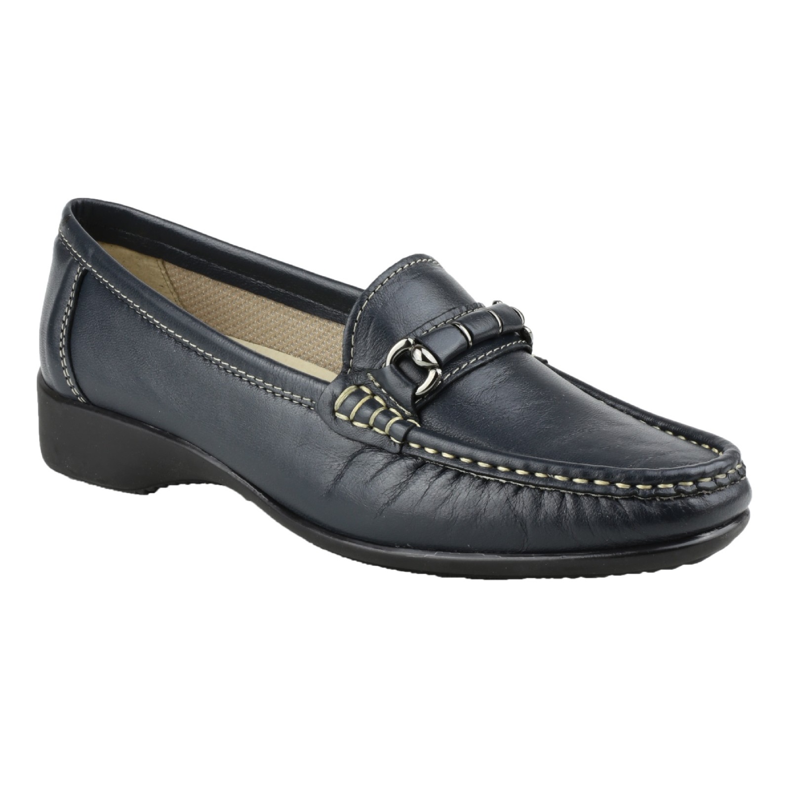 Thumbnail - Cotswold Barrington Damen Loafer Slip On Schuhe (Navy)