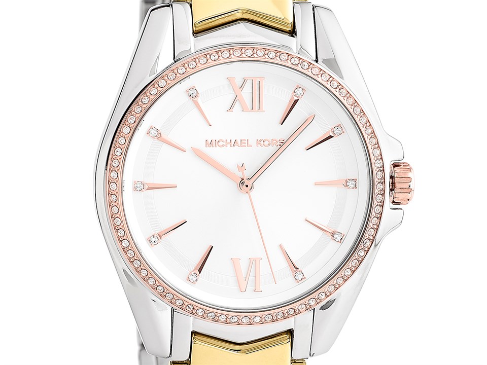 Michael Kors MK6686 Whitney Trefärgad Armbandsklocka dam – bild 2