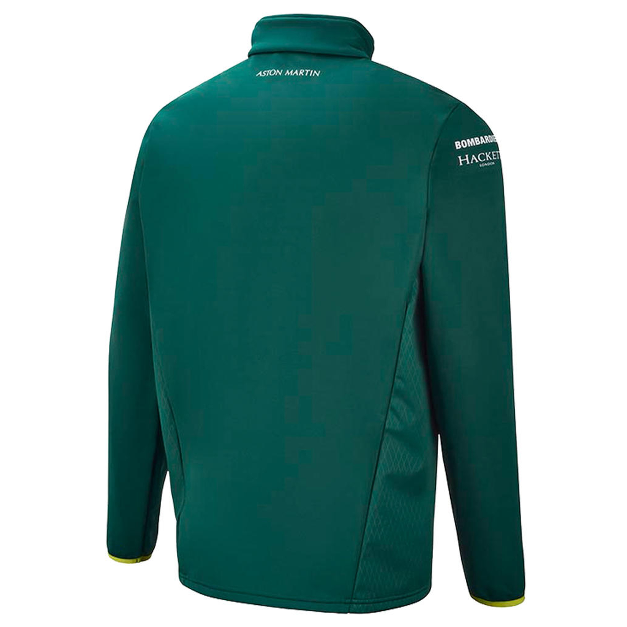 Aston Martin F1 Official Team Mens Green Softshell Jacket jackor herr – bild 2