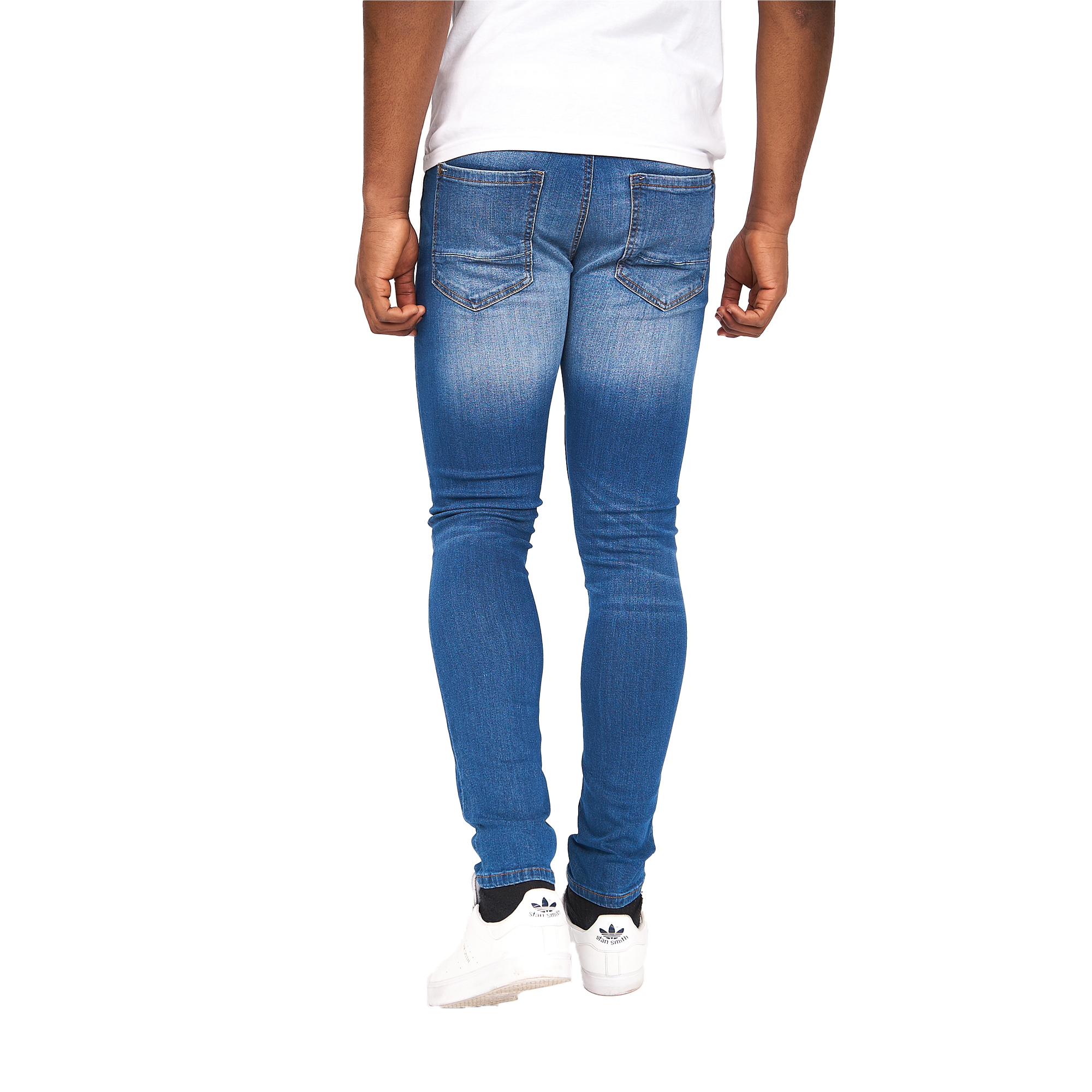 Mens Barbeck Slim Jeans (Stone Wash) 2