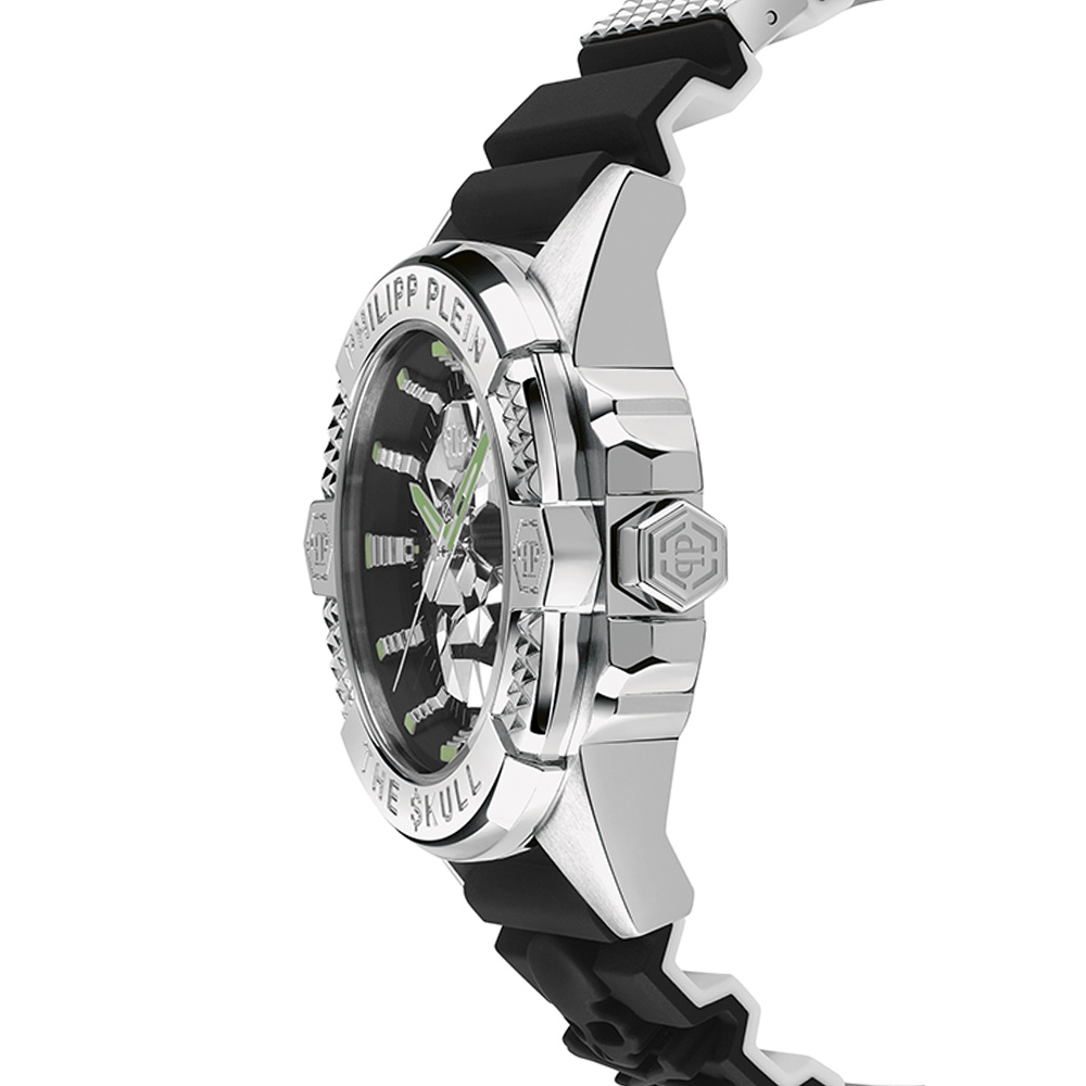 Philipp Plein The $kull Herrklocka Svart PWAAA0121 – bild 2