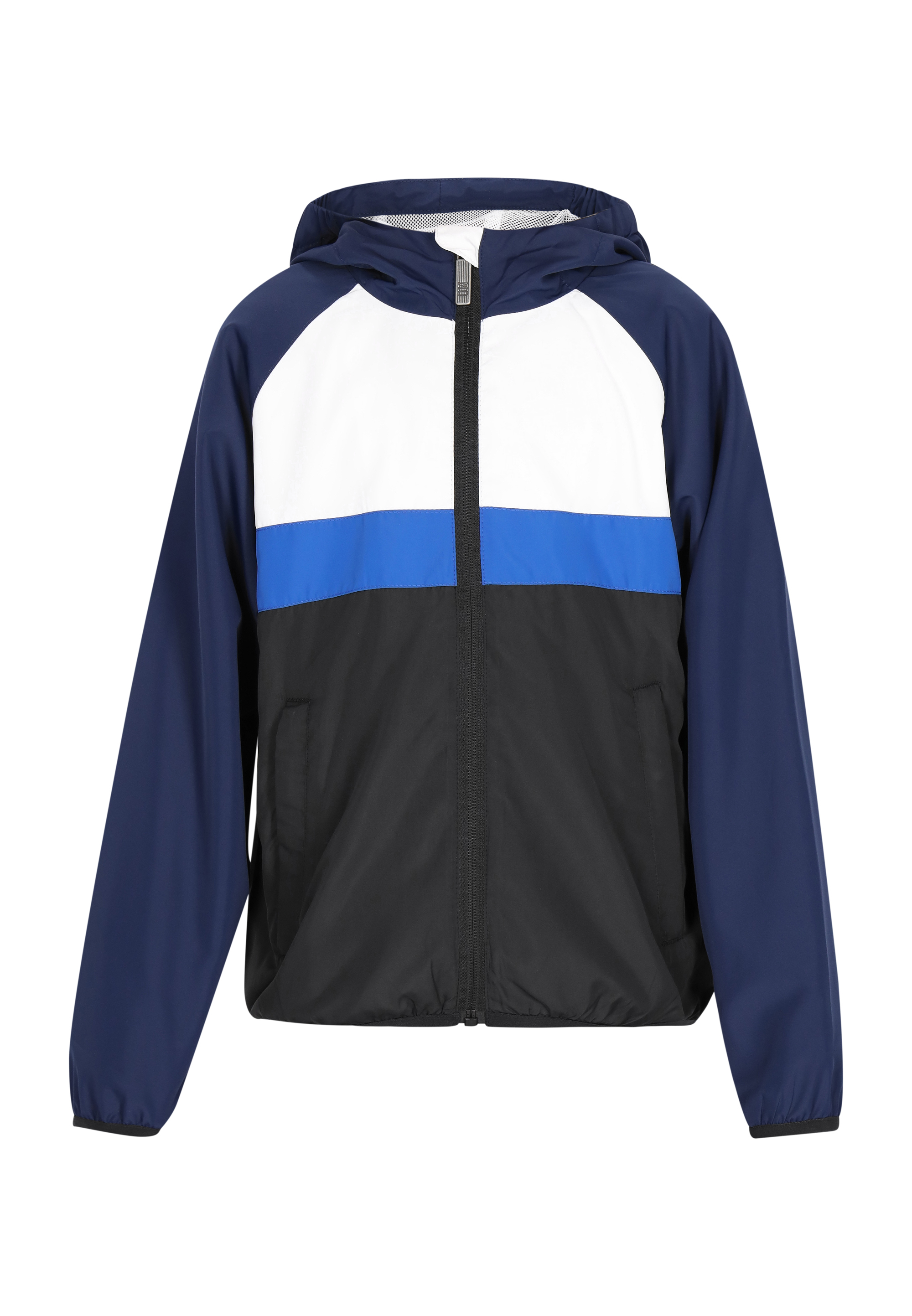 Mo Anorak Jungen (Kinder) Marine-Farbblock