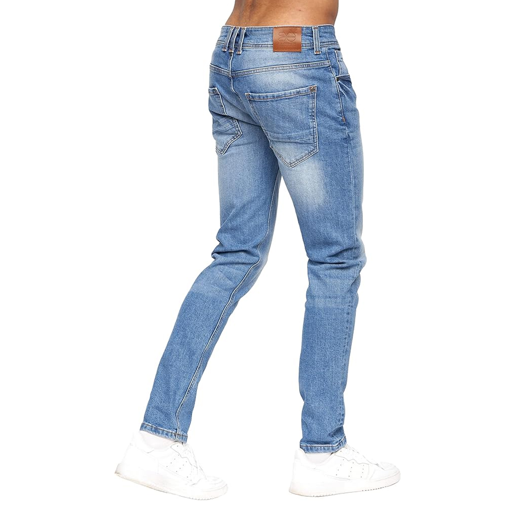 Mens Malcolm Slim Jeans (Light Wash) 2