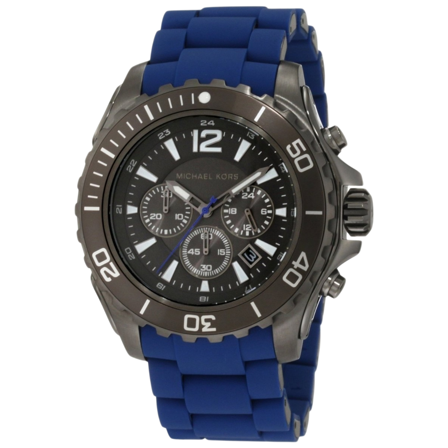 Thumbnail - Michael Kors Herrenuhr Quartz Grau