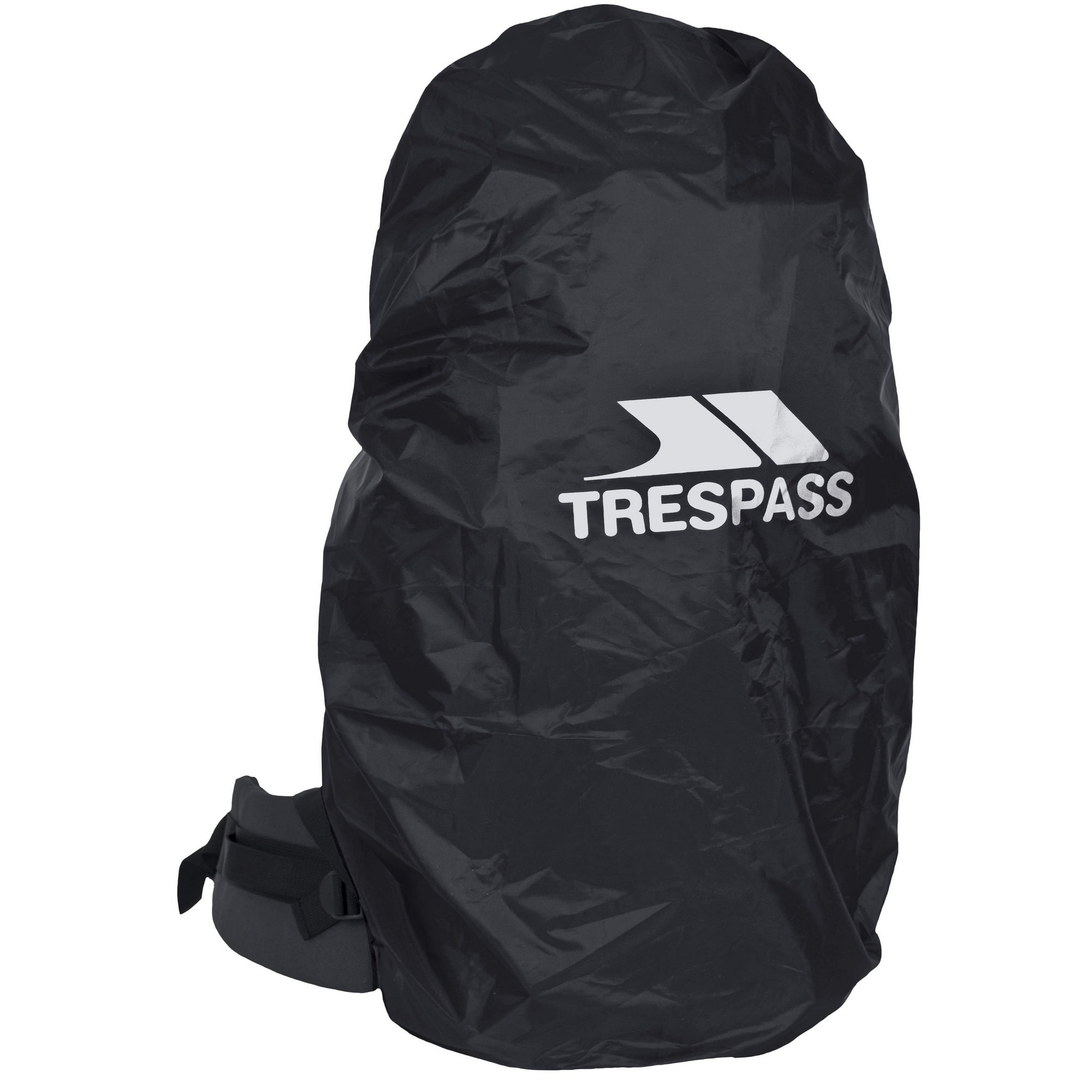 Trespass (M, Black) Rain Waterproof Rucksack/Backpack Cover - Image 2