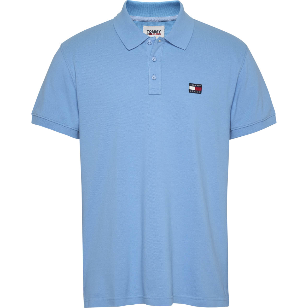 GBDieses Polo für Herren von Tommy Jeans ist aus Kartoffeln gefertigt. Das Modell hat ein klassisches Design und eine gute Passform.