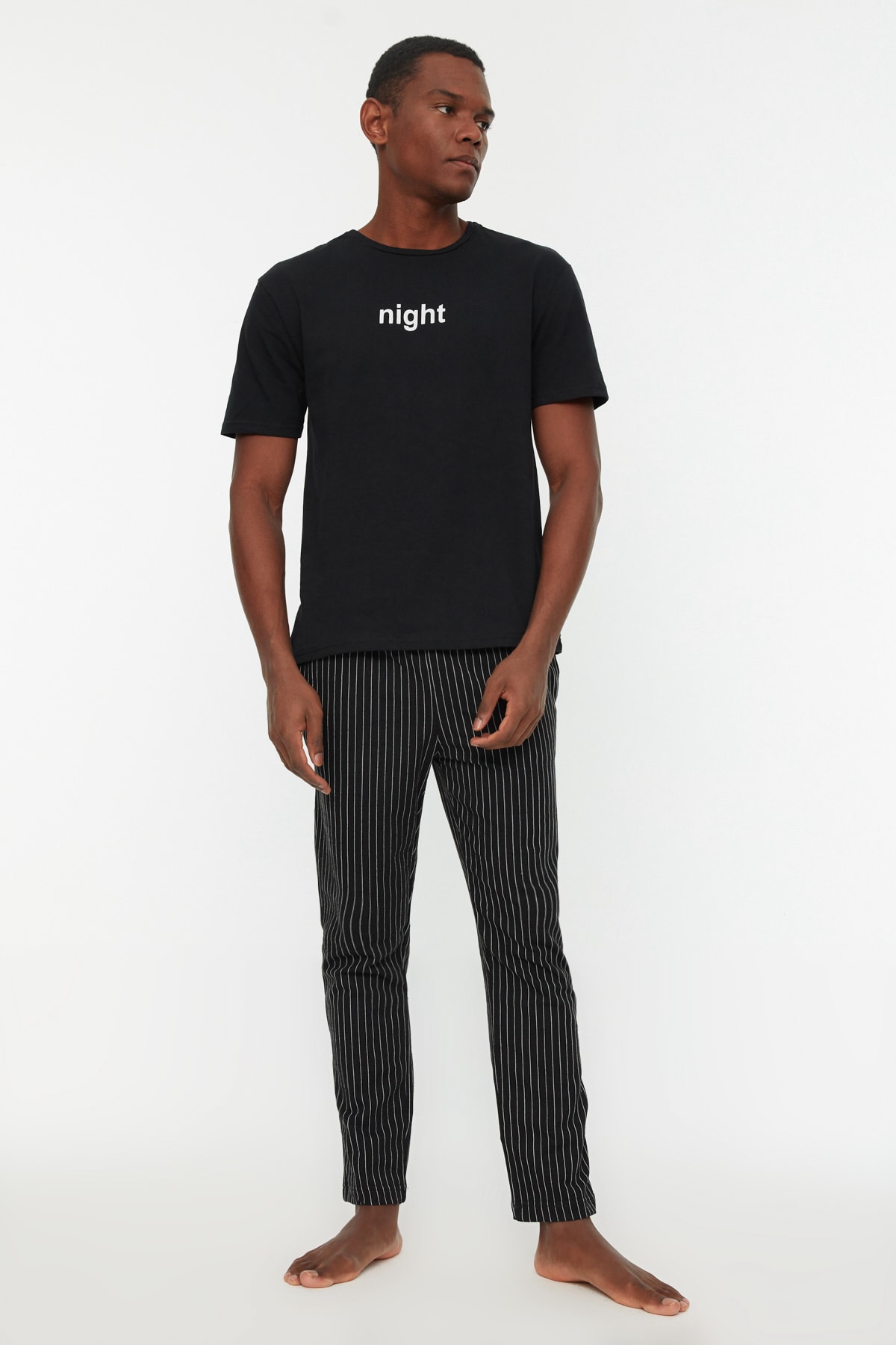 Herrar Crew Neck Pyjamas Set