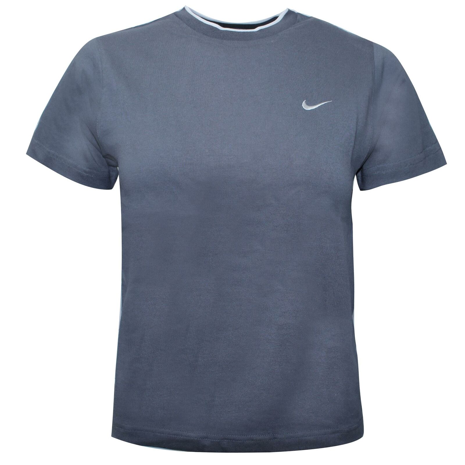 Nike Effen Jongens T-shirt Sport Trainings Top Casual Grijs 490431 025