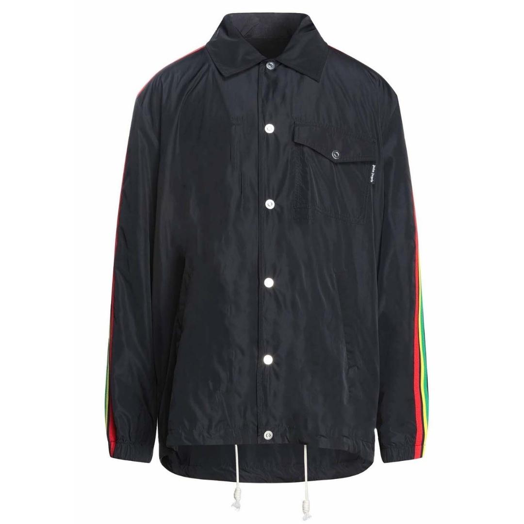 Thumbnail - Schwarze Jacke mit Miami-Logo der Palm Angels