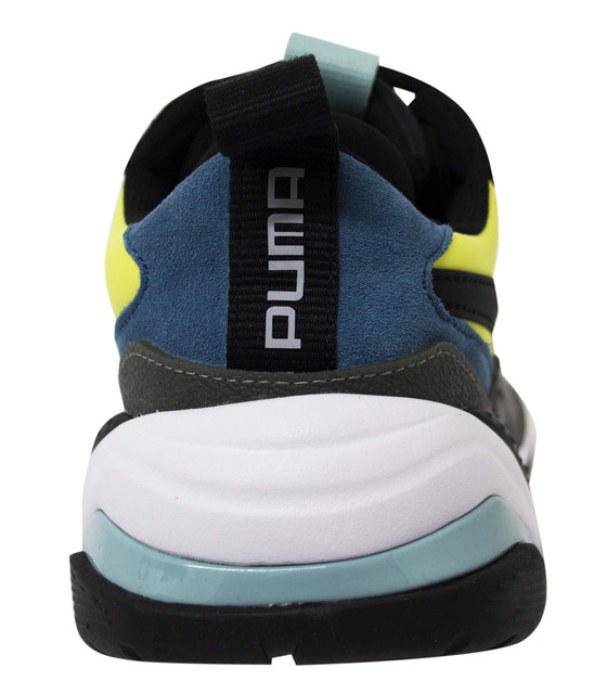 Puma Thunder Spectra Herrar Svart Läder Textil Snörning Träningsskor 367516 01 – bild 2
