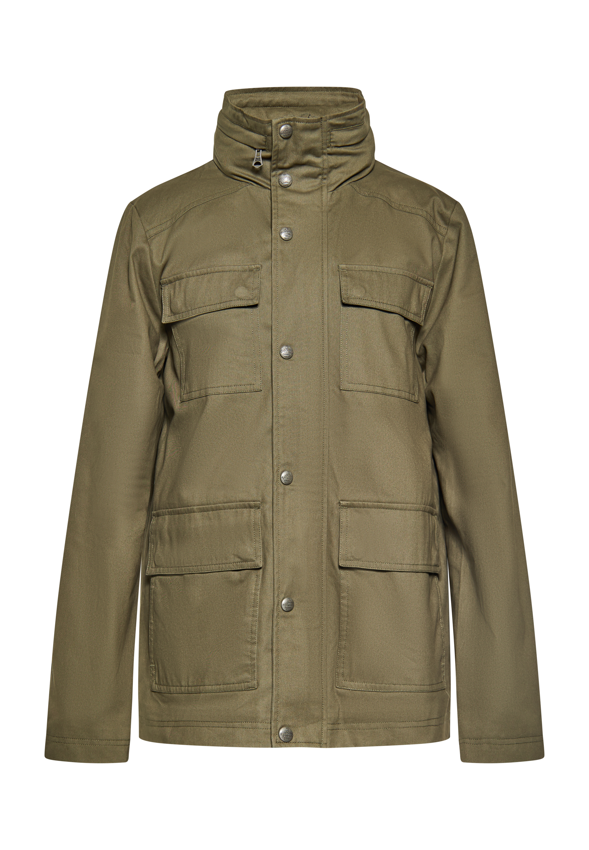 Dreimaster Veldjas Heren militaire olijf