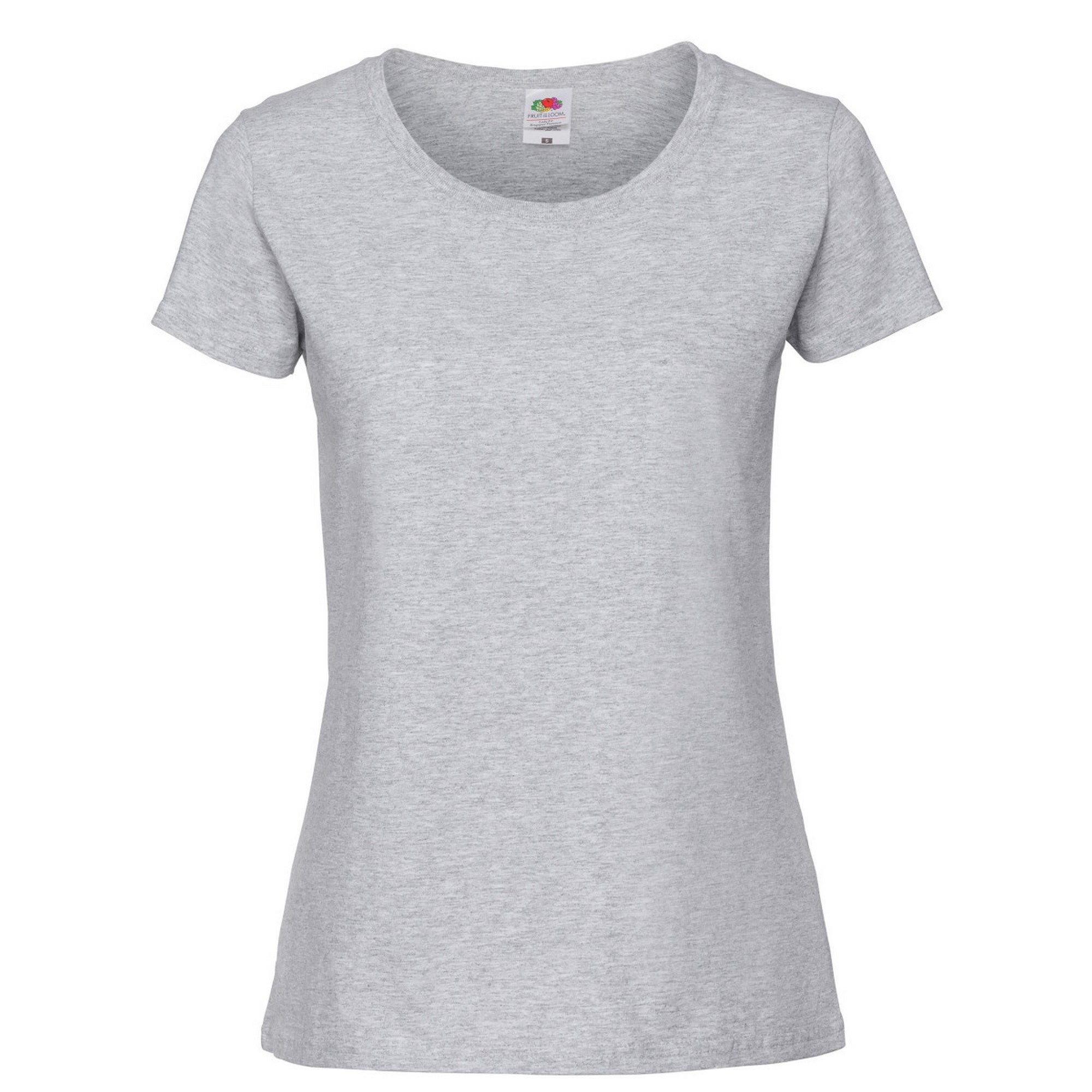 Thumbnail - Fruit Of The Loom Damen/Herren Ringspun Premium T-Shirt (Taupe Grau)