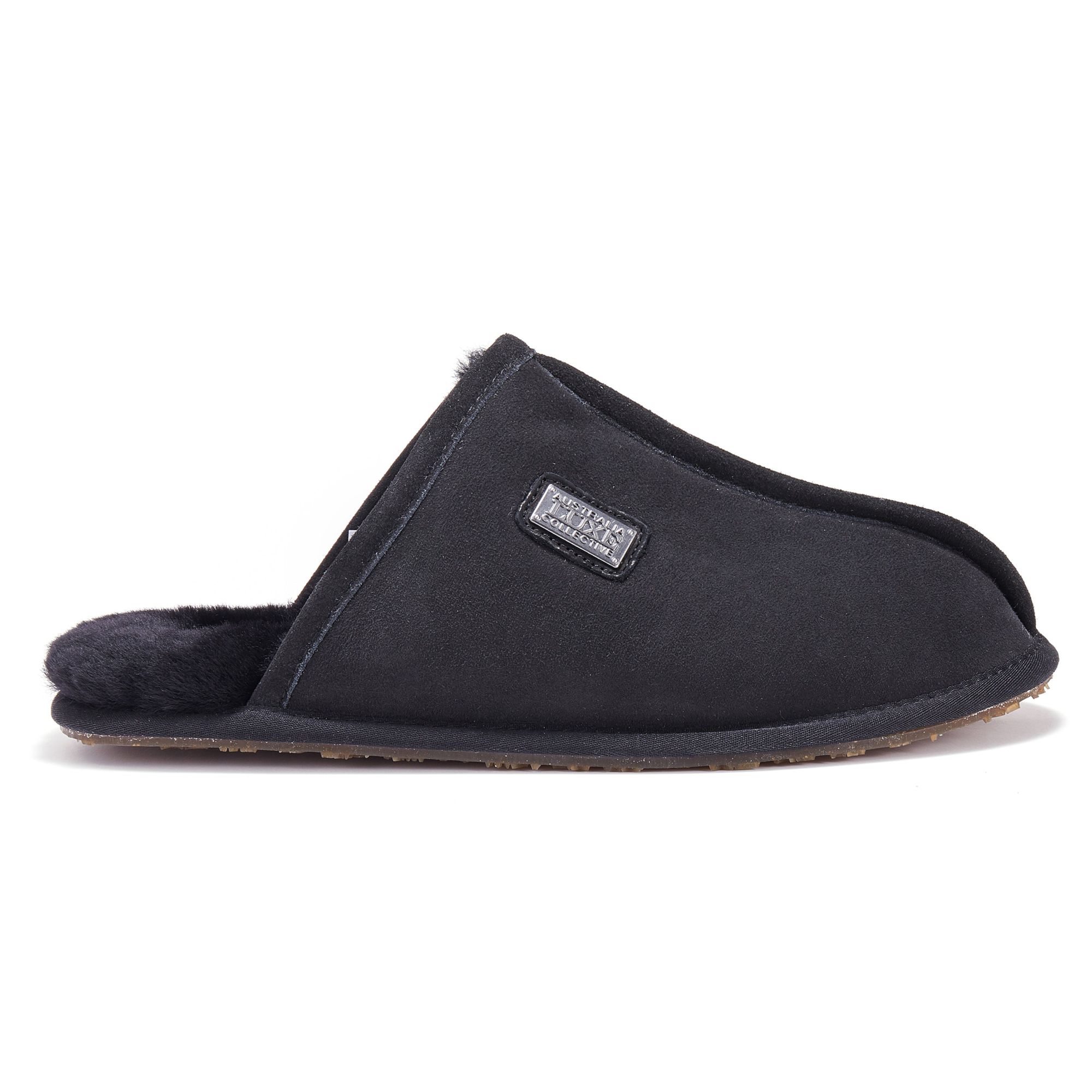 Thumbnail - Herren Pantoletten, geschlossen, schwarz