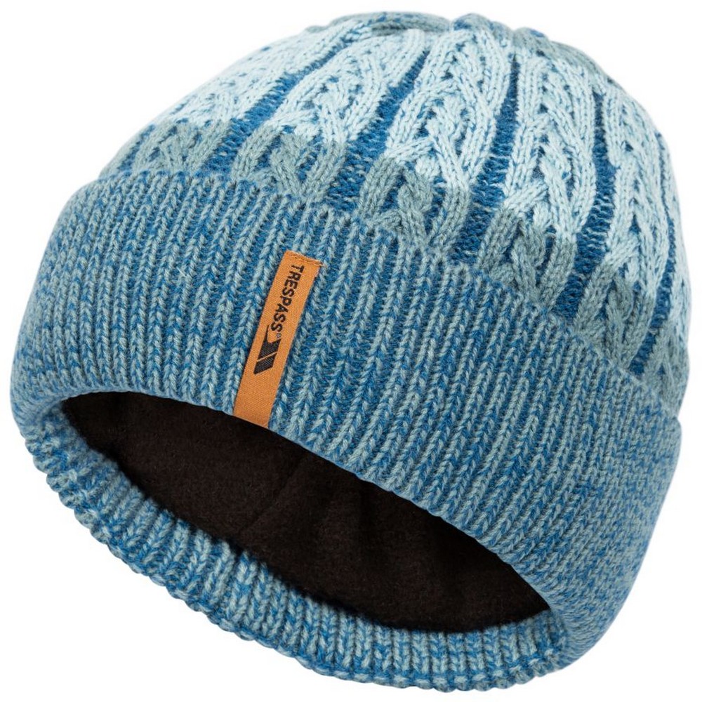 Trespass Dames/Dames Zindy gebreide muts (Rijk groenblauw)