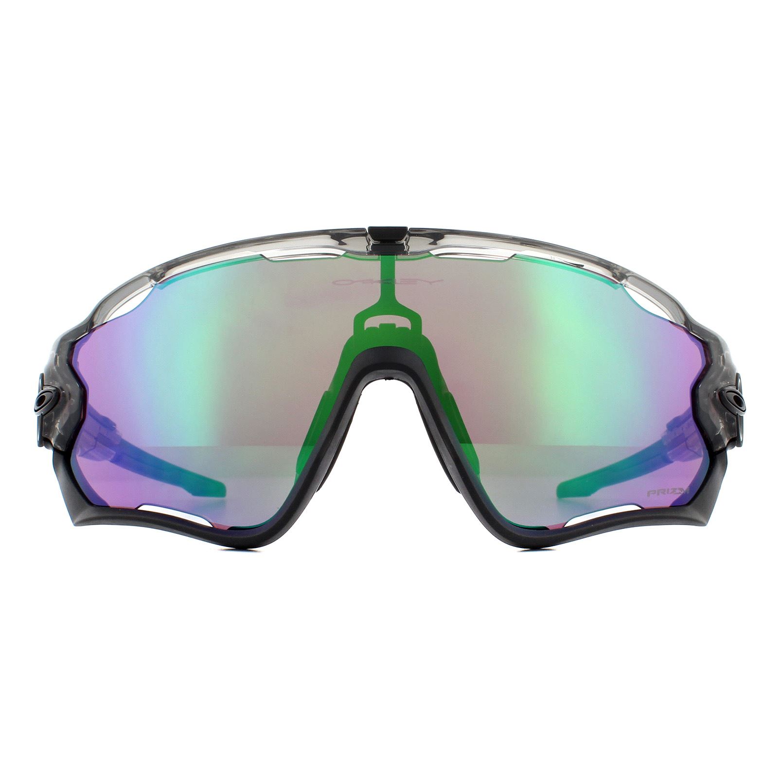 Thumbnail - Oakley Wrap Mens Grey Ink Prizm Road Jade Lunettes de soleil
