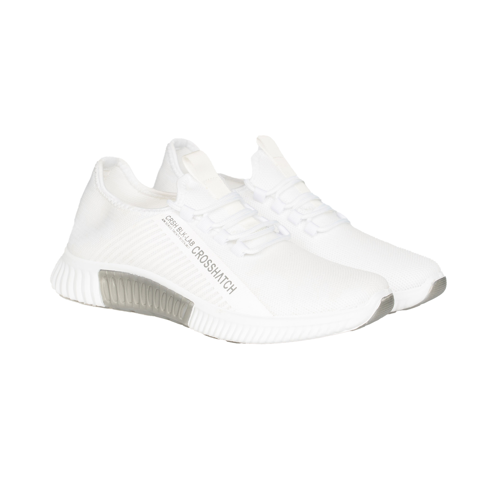Thumbnail - Crosshatch - Herren Sneaker "Nimbus" (Weiß)
