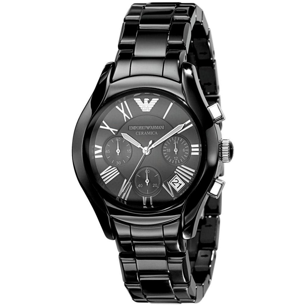 AR1401 Chronograph Ceramica Black herrklocka