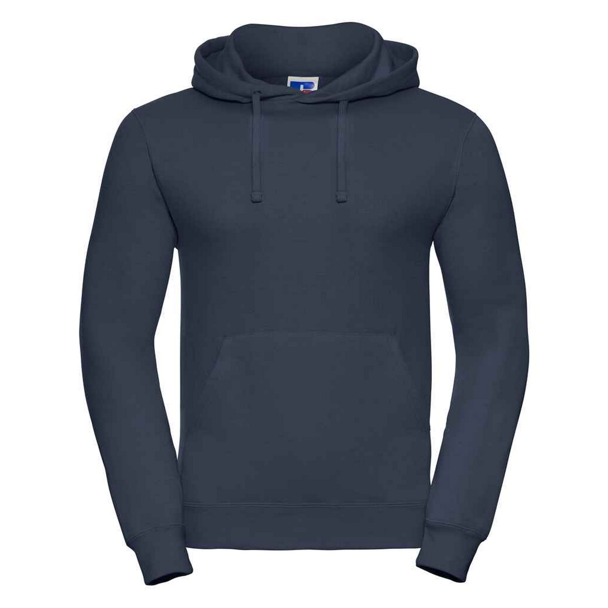 Russell Athletic Mens Plain Hoodie (French Navy) - Size Large