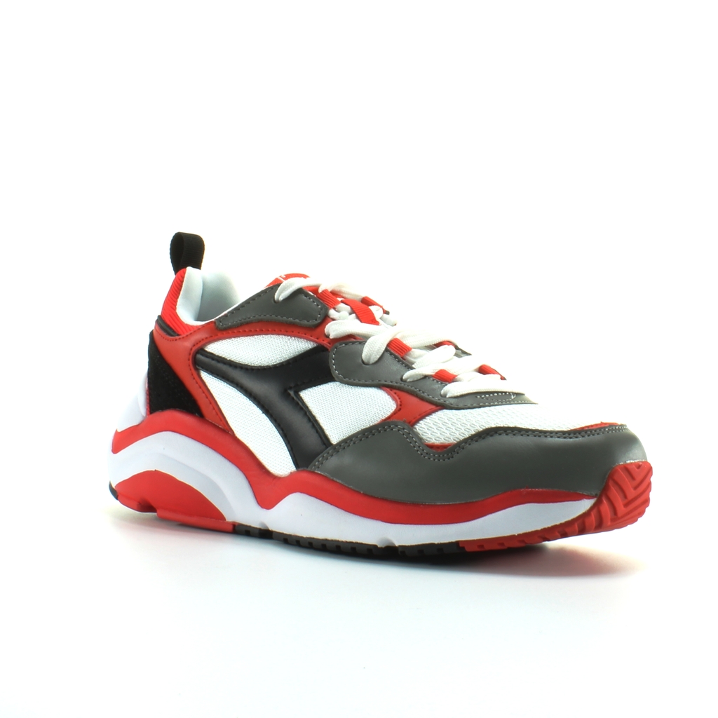 Diadora Whizz Run Vit/Röd Träningsskor för herrar – bild 2