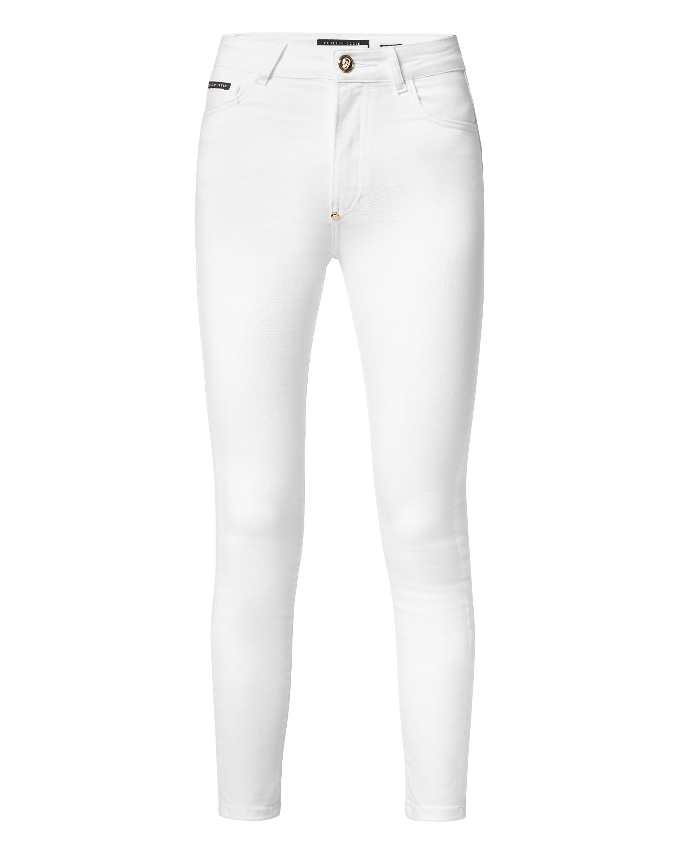 Philipp Plein Jeans Skinny Fit Dödskalle dam – bild 2
