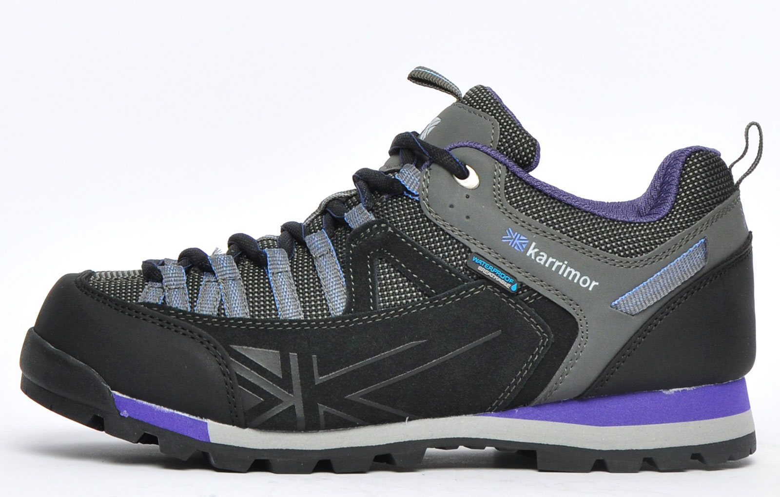 Karrimor Premium Spike Low 3 WATERPROOF Womens - Black - Size UK 6