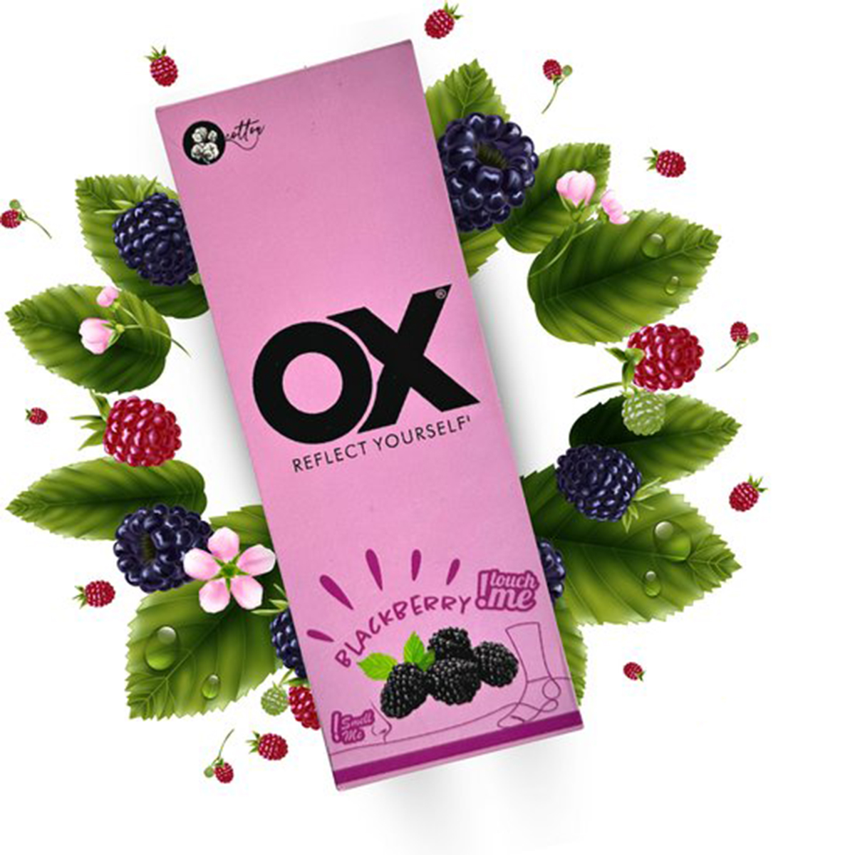 OX Förpackning med 6 låga strumpor med fräscha dofter dam – bild 2