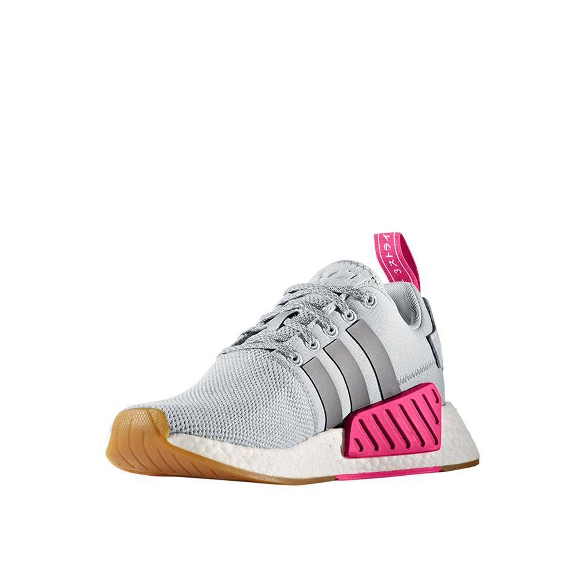 Adidas NMD_R2 damer grå löparskor – bild 2