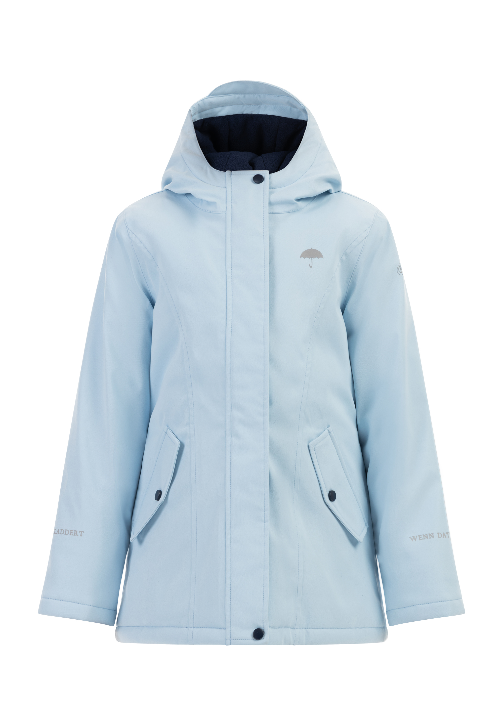 Thumbnail - Schmuddelwedda Winterjacke Mädels eisblau