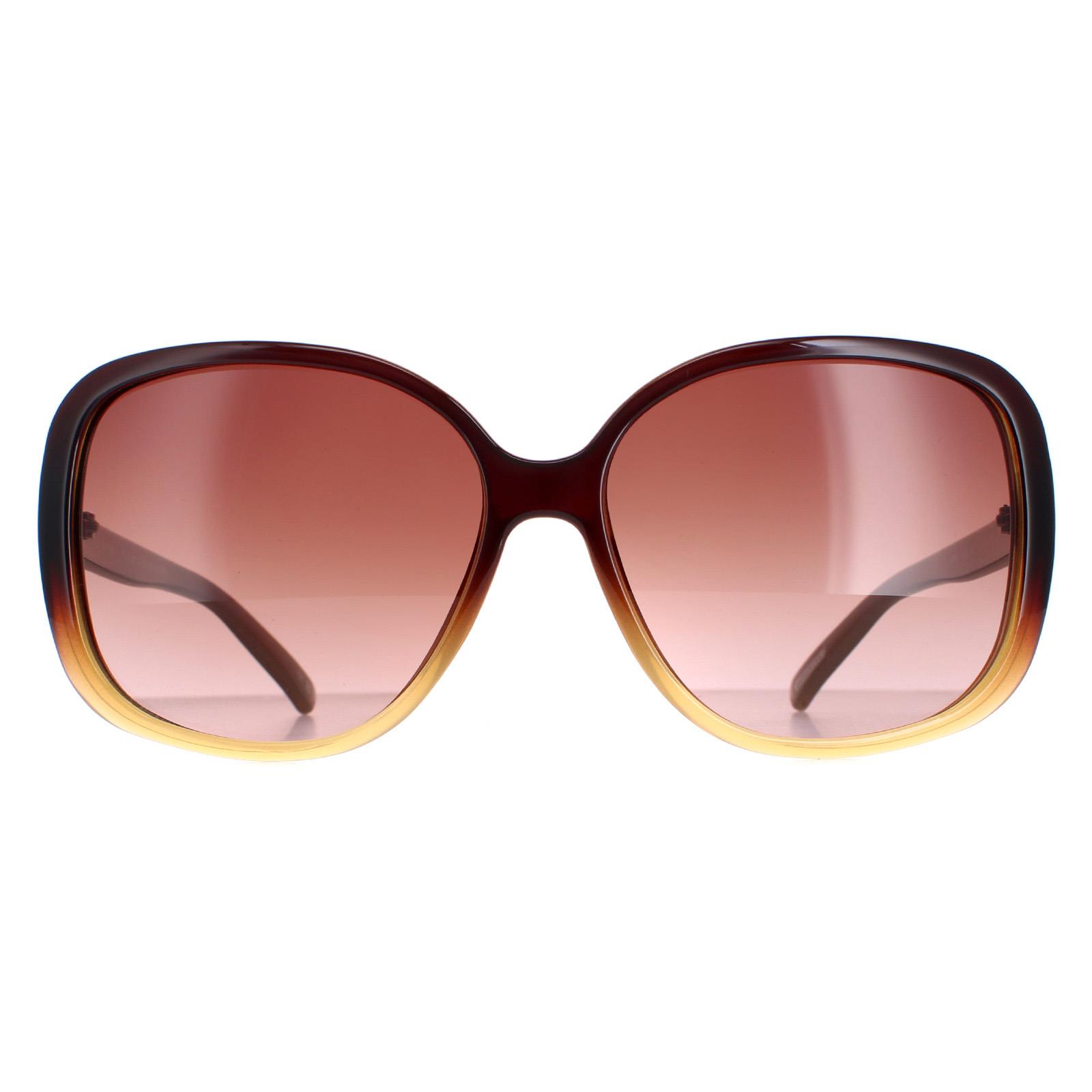 Thumbnail - Ted Baker Sonnenbrille TB1312 Krash 142 Schwarz Braun