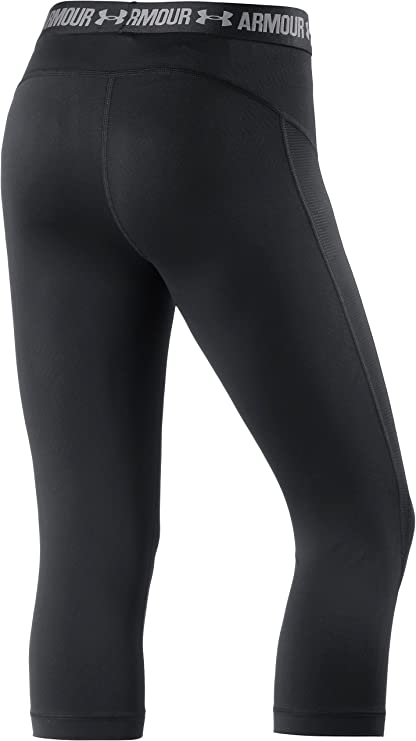 UNDER ARMOUR Under ArmourHeatgear Capri Leggings Tight Svart Dam – bild 2