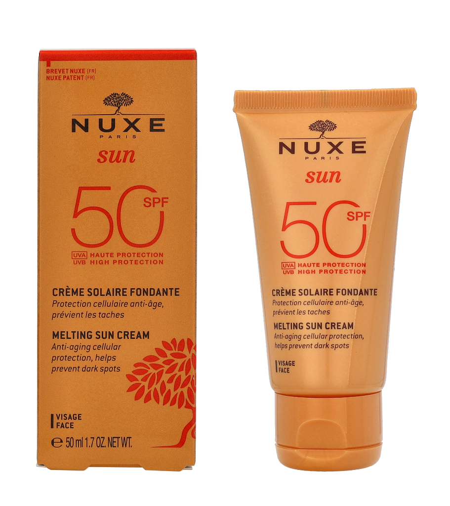 Nuxe Sun Melting Cream High Prot. For Face SPF50 50ml.