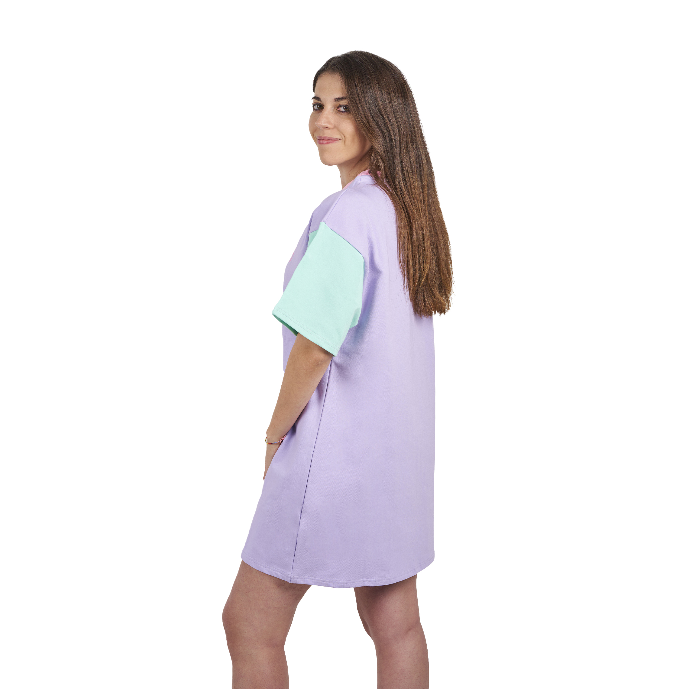 Superb Vestido de manga corta Oversized BeHappy SPRBDROV-2201 mujer korta klänningar dam – bild 2